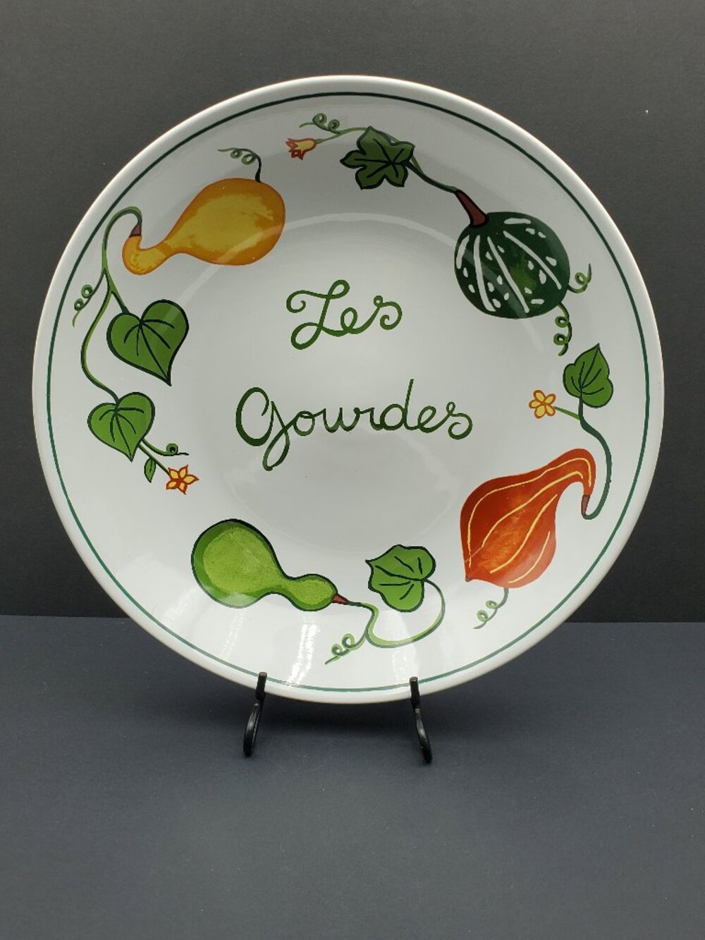 Williams-Sonoma Les Gourdes Large Pasta Serving Bowl Centerpiece Bowl Salad Bowl